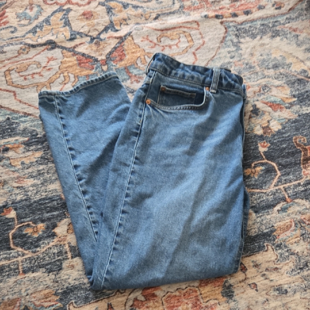 Classic Blue Straight Jeans